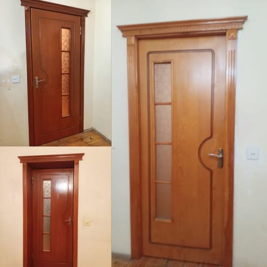 3 штуки дверей комнаты, каждая — 50₼