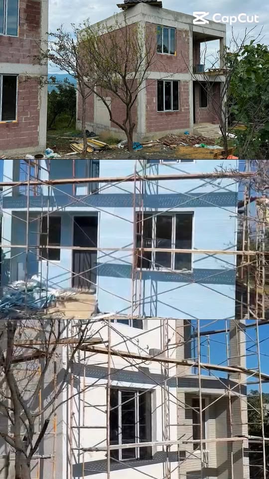 Dış cephe işlerini gerçekleştiriyoruz 🚀 
Profesyonel