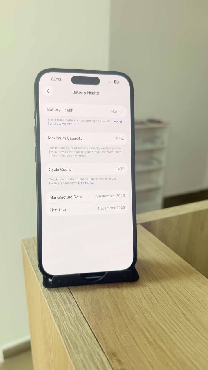 iPhone 15, 128gb, Заводской: 92% батареи. Апаратура, обмен, гарантия, продажа…