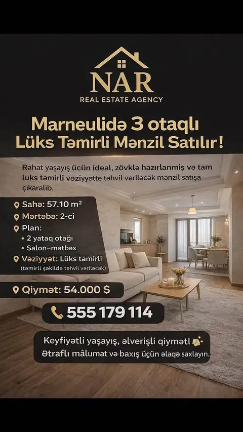 Mənzil — 54,000$