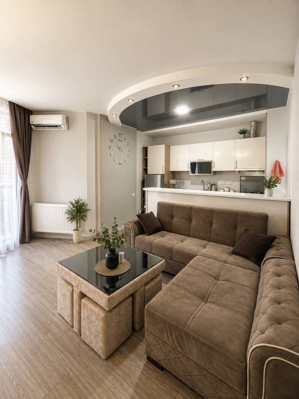 იჯარით გასაცემია 1 ოთახიანი ბინა, ბათუმი — $500