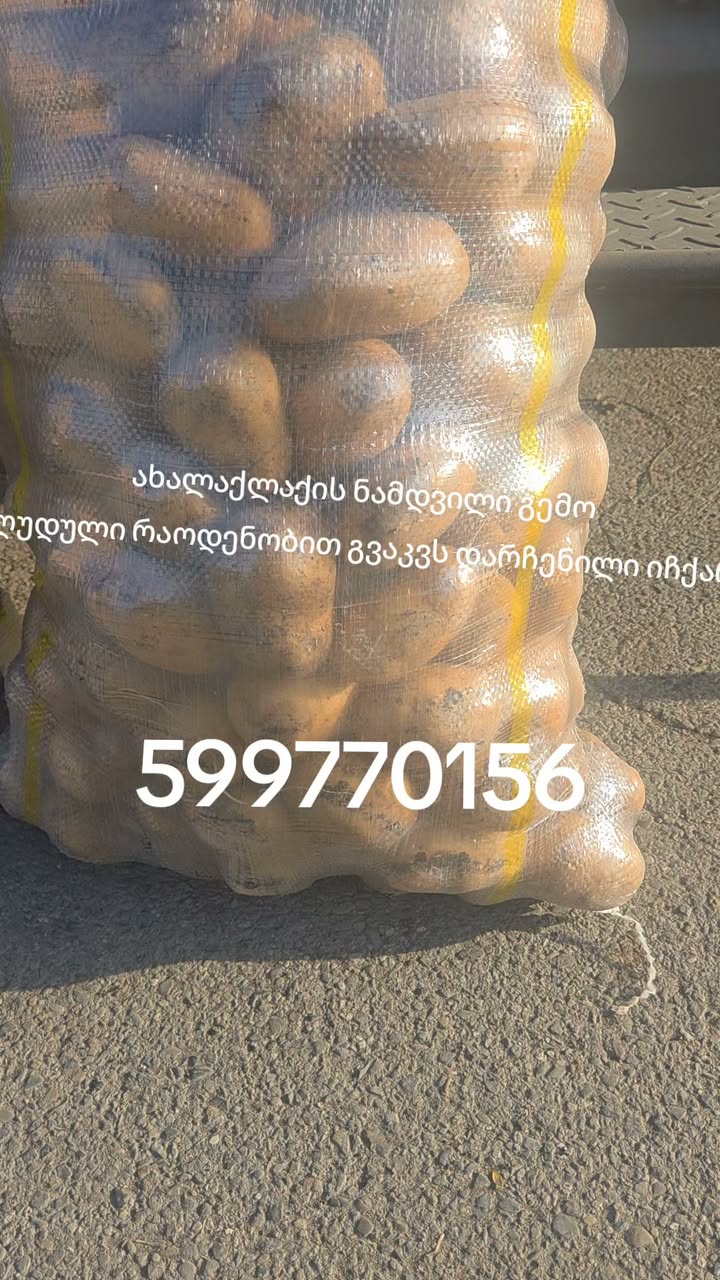 ​📢 Axalkalakidə ən yaxşı, ucuz kartof — 1₾
