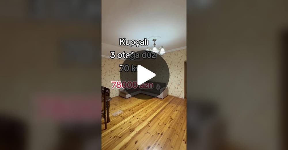 Կուպչալուդա 3 սենյականոց 70 քմ բնակարան