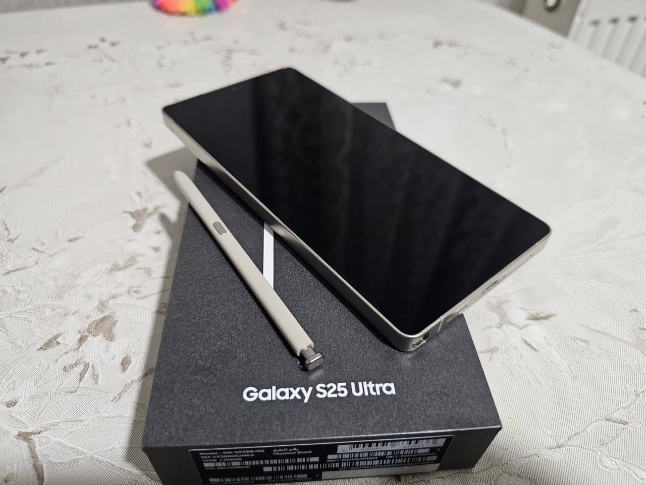 Samsung Galaxy S25 ULTRA mükemmel durumdadır