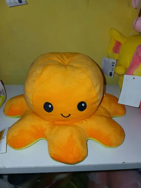 Yumuşak peluş ahtapot oyuncağı