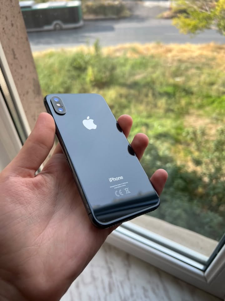 iPhone X 256GB, ბატარეა 100%