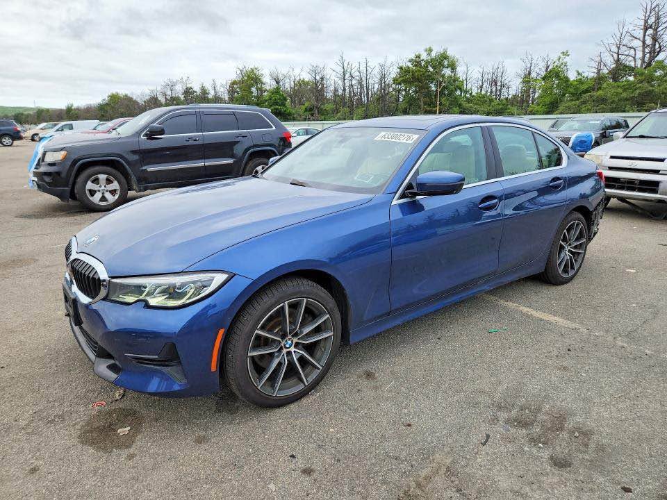 The car is located at an American insurance auction is 2020