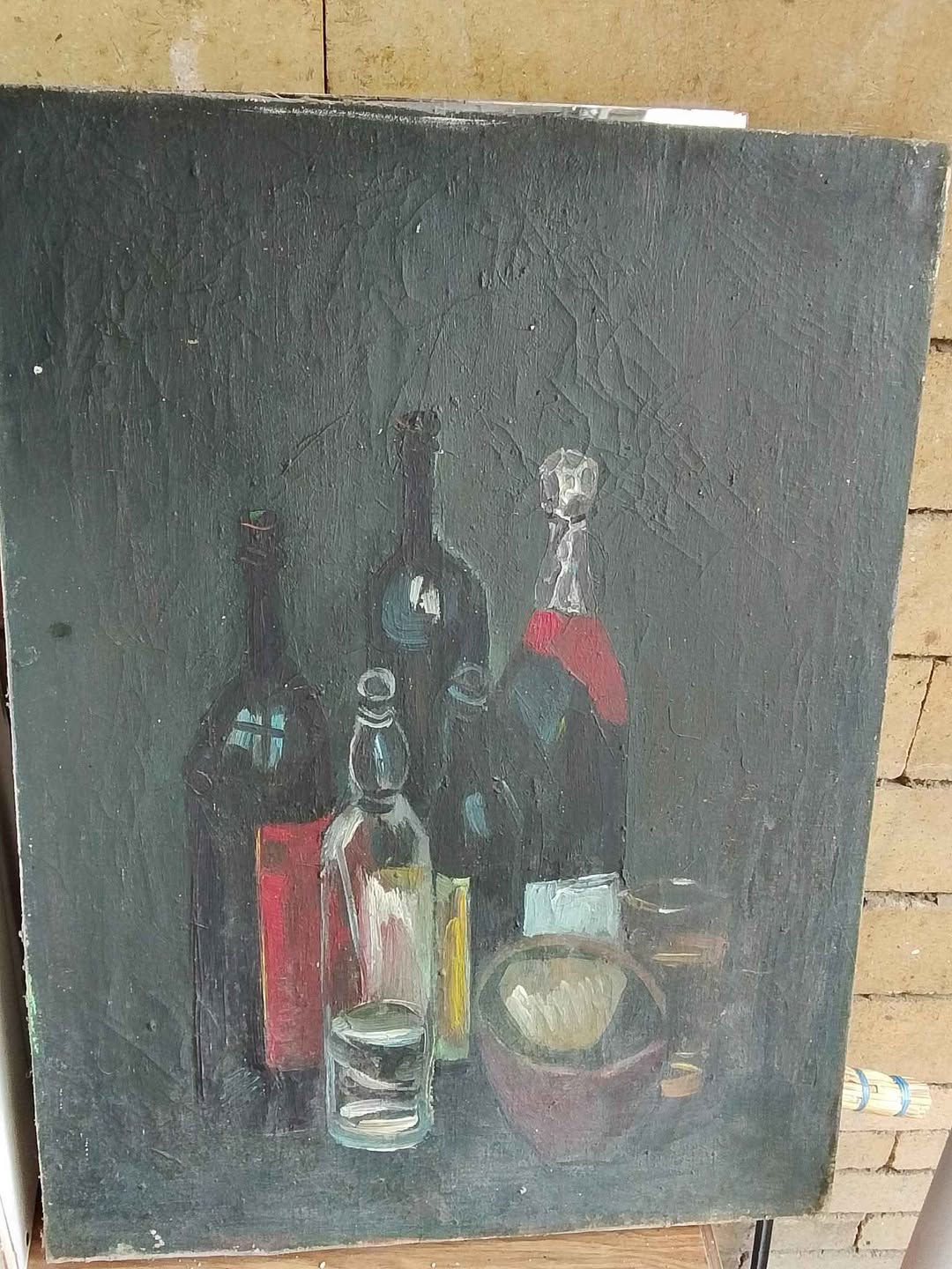 Müəllif Serqo Kençadze Natürmort il 1970 — 500$