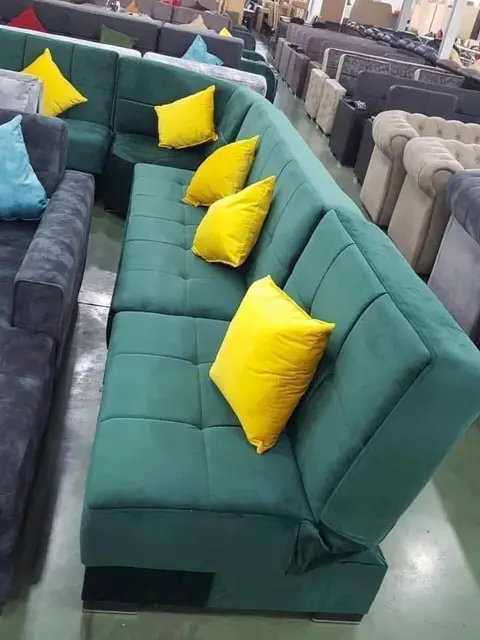 Corner sofa 1100 lari, has compartments, size
