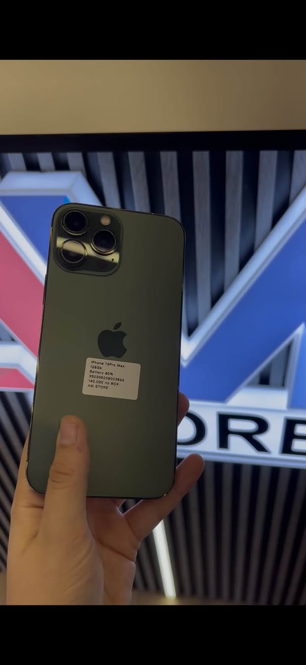 IPhone 13 PRO MAX 128GB 80%🔋Горкаранайин — 135,000֏