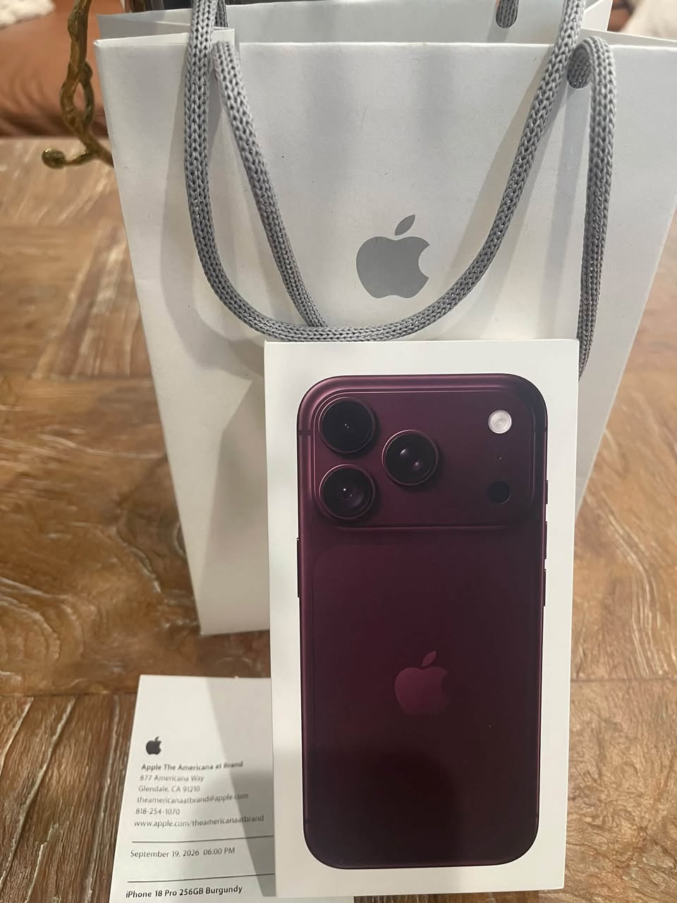 iPhone 18 Pro Red 256Gb Լրիվ — 580,000֏