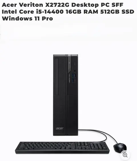Acer Veriton X2722G i5 16GB 512GB PC