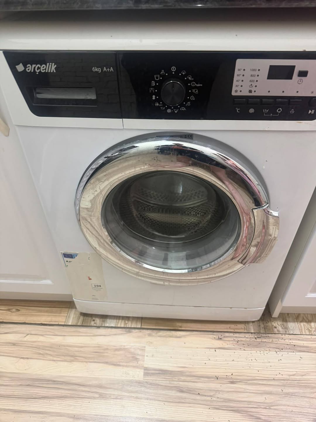 Arçelik çamaşır makinesi, 6 kg