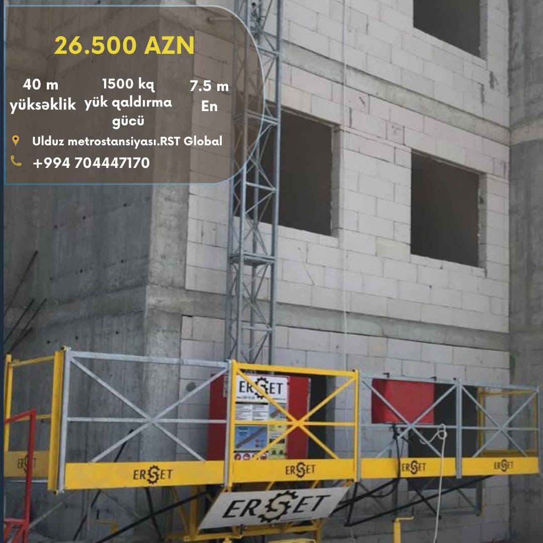 ERSET demolition excavator 1500 kg, 40 m