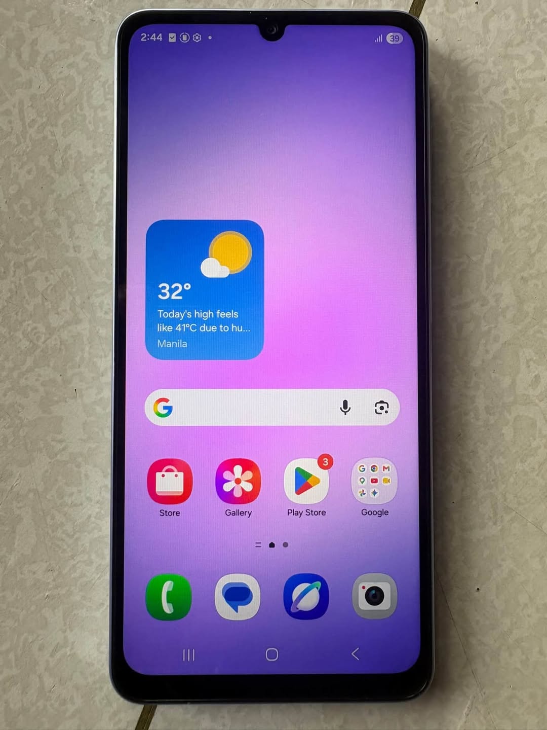 იყიდება Samsung Galaxy A07 128/6GB, სულ — 230₾
