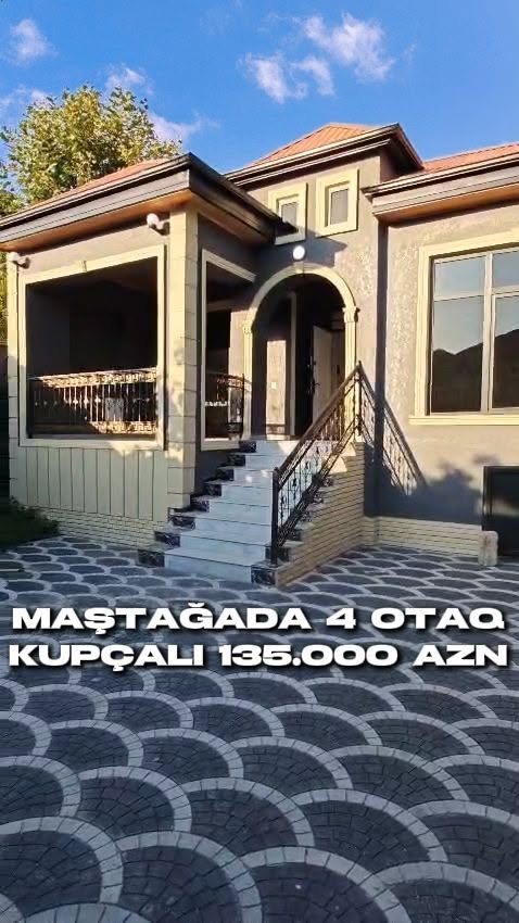მაშტაღაში 4 ოთახიანი სახლი იყიდება
