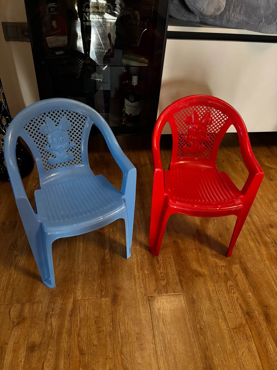 Children's plastic chairs