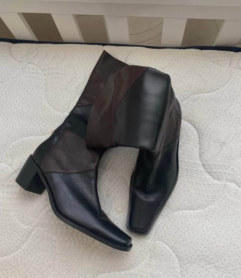 Leather jacket, size 36