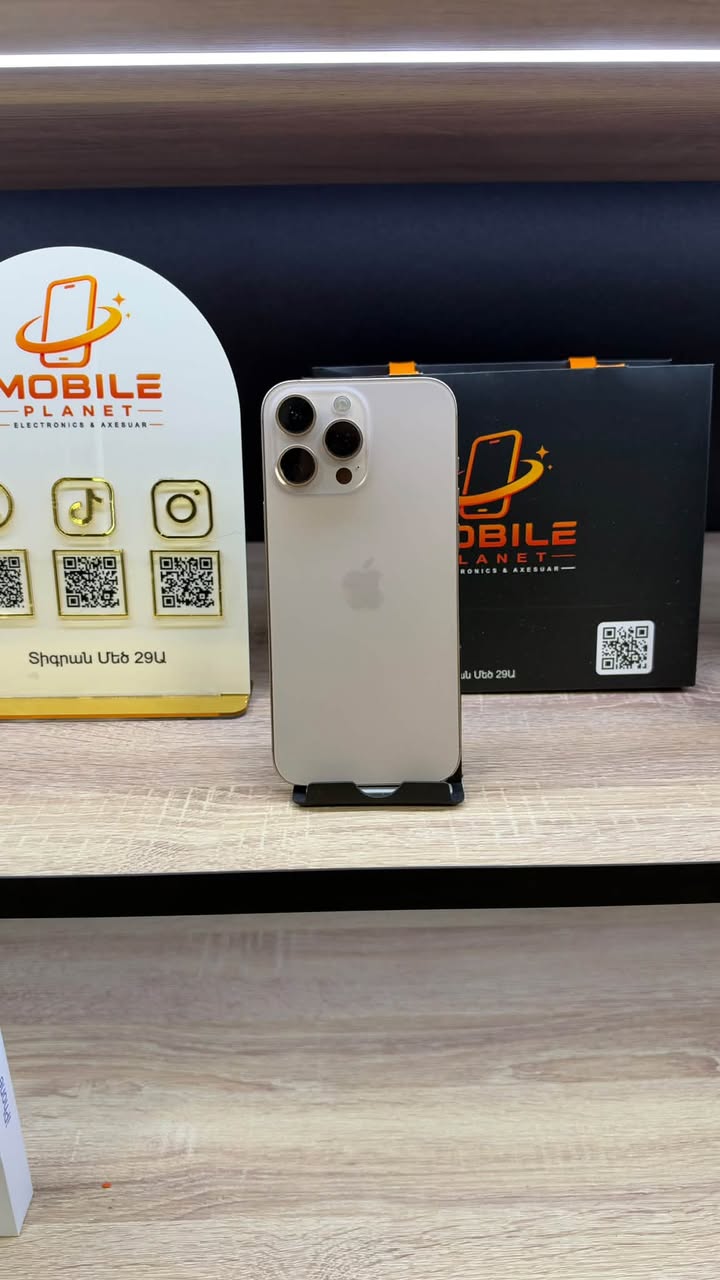 iPhone 16 Pro Max 256GB Fabrika — 250,000 AMD