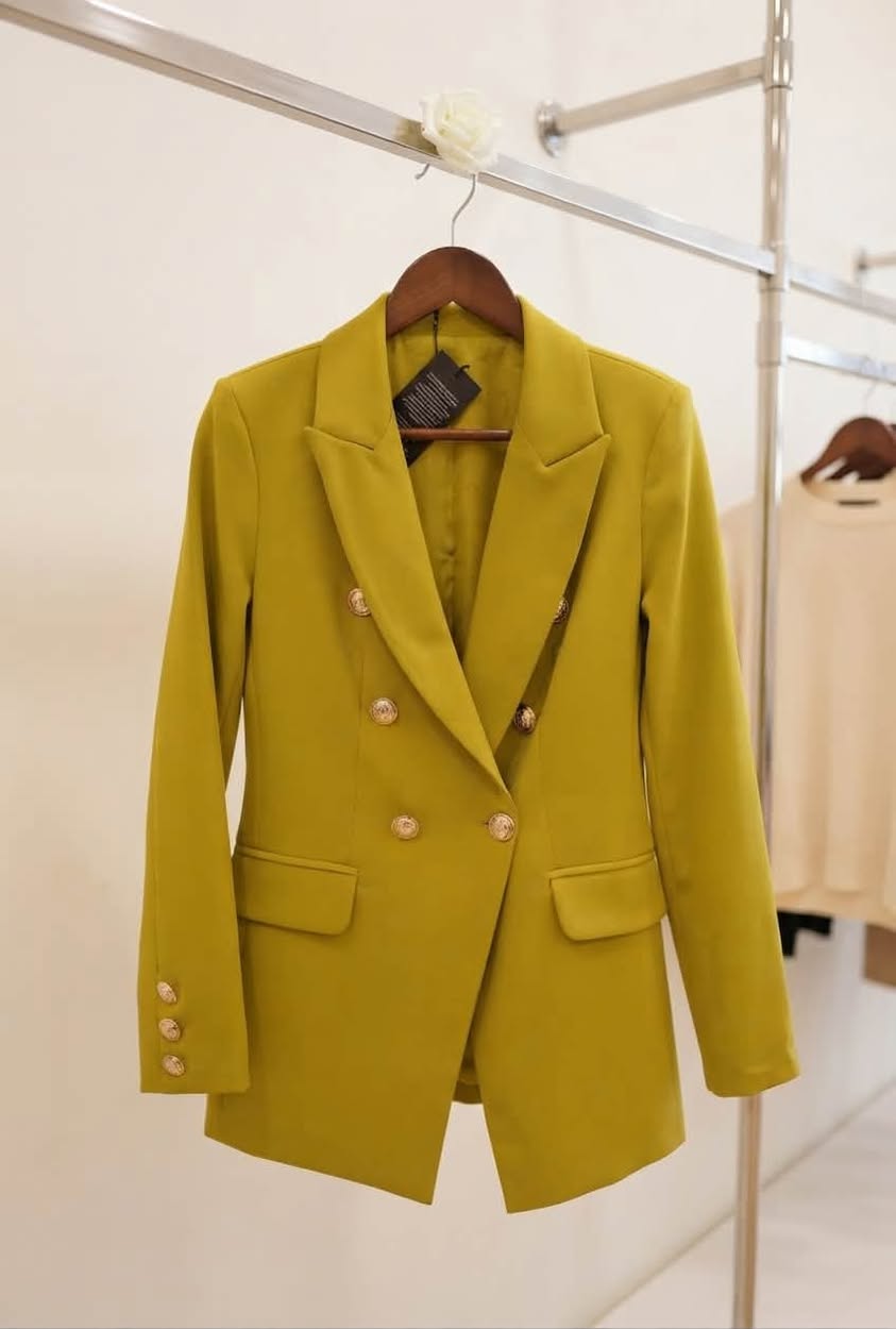 New clothes: jacket, trousers, blouse