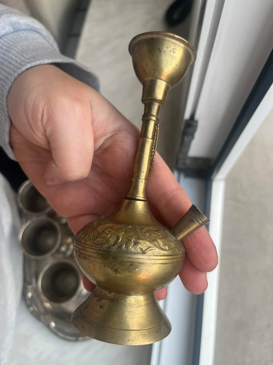 Պղնձե դեկորատիվ անոթ