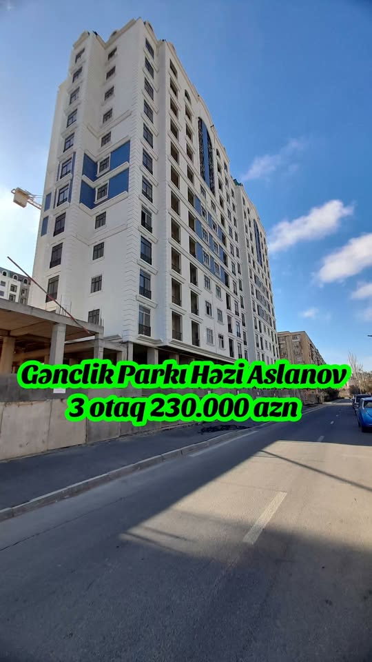 3 otaqlı mənzil satılır, Bakı — 230,000 ₼