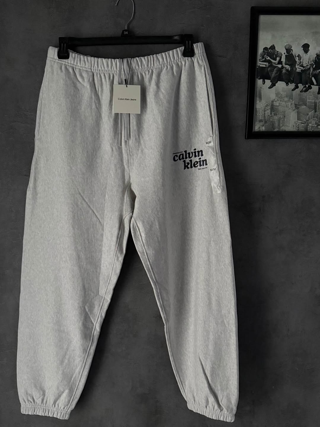 Calvin Klein joggers, new, size M