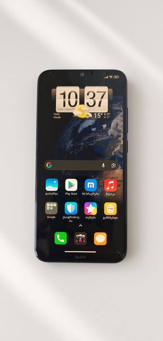 150₾. Xiaomi Redmi Note 8 ekranı