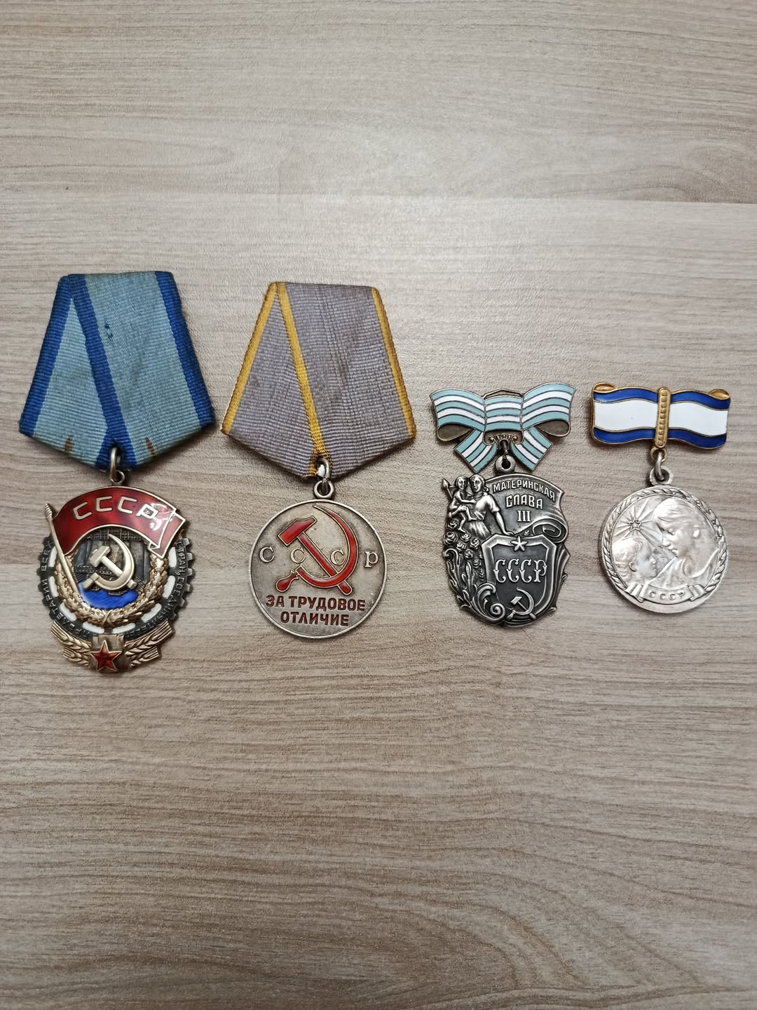 Gümüş 925 medallar, 4 ədəd, 86 q