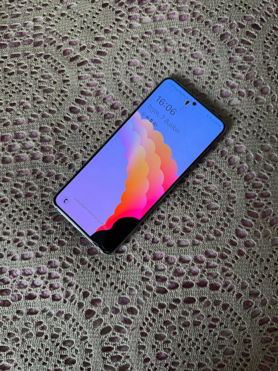 Samsung S21 половина экрана не работает — плата 130₾