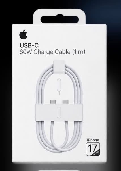 Apple USB-C 60W კაბელი და 35W დამტენი