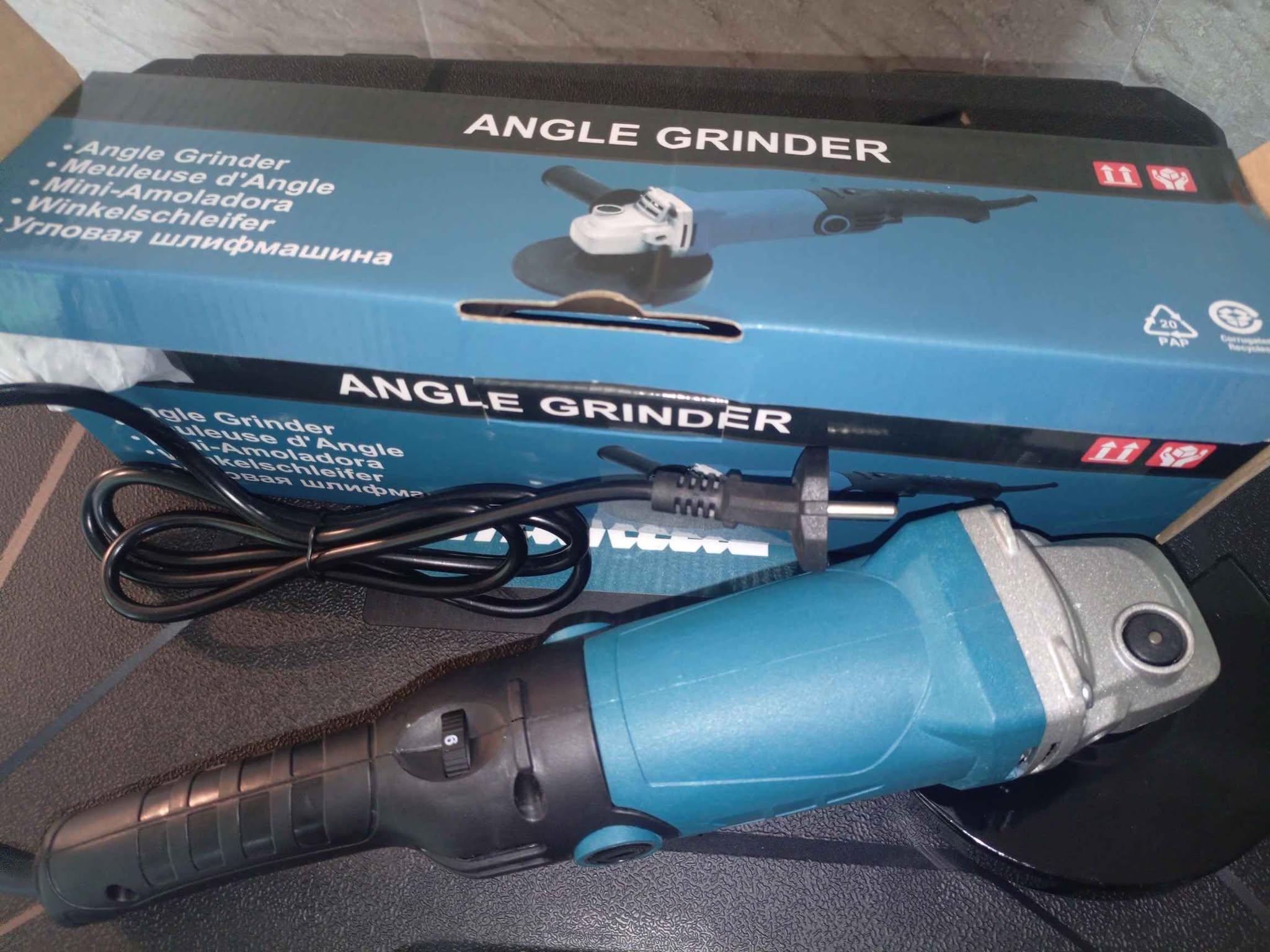 Angle grinder with speed control, China