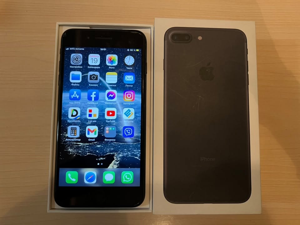 iPhone 7 Plus, в коробке, как новый