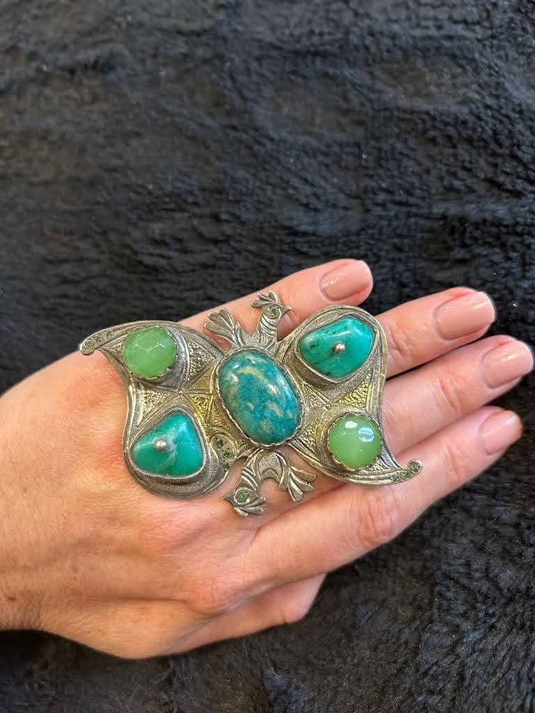 Ünikal gümüş üzük gürcü dizaynerdən. Unique — 1,300$