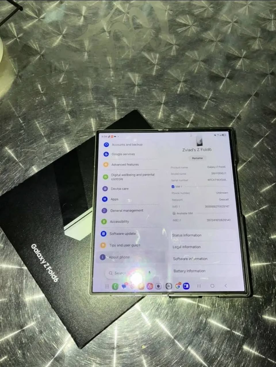 Galaxy Z Fold 6! 12/512GB в коробке