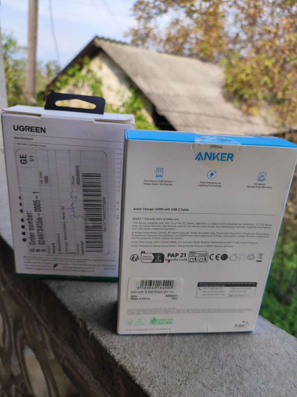 Anker 45W şarj cihazı ile 100W kablo