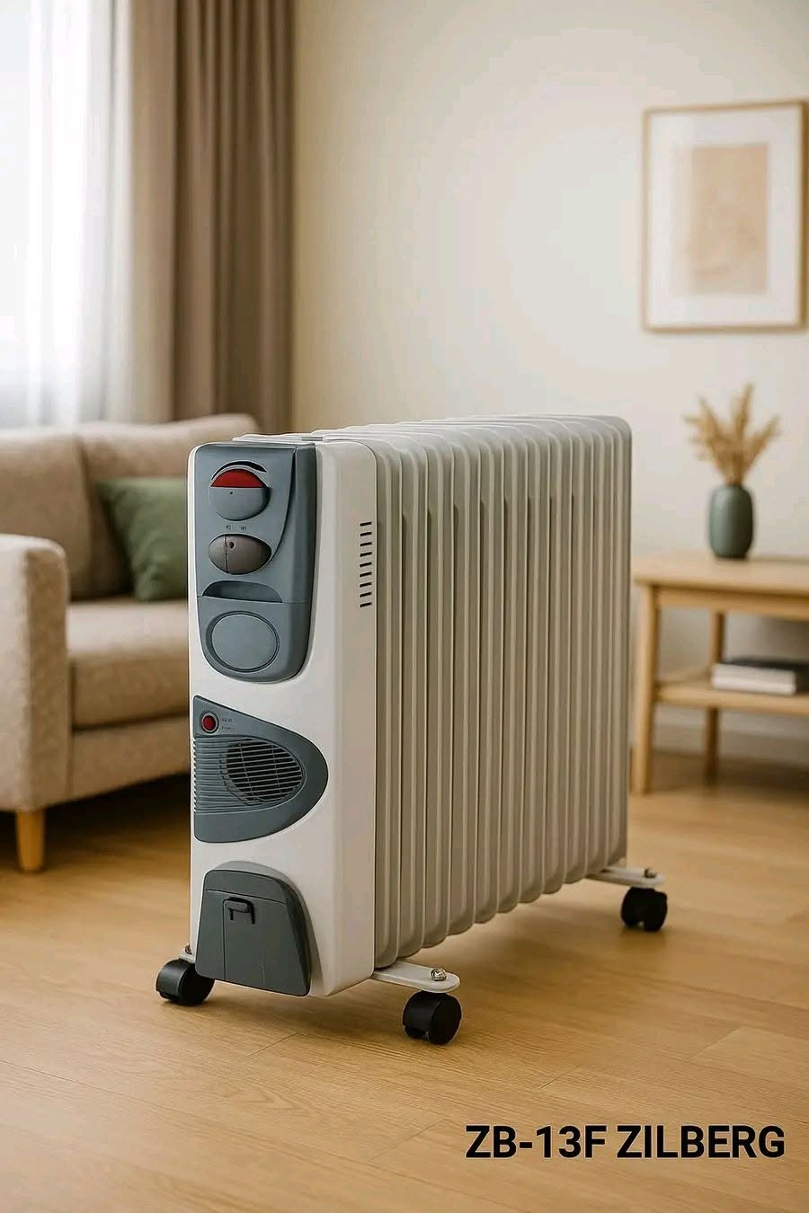 Zilberg ZB-13F oil radiator, 13 sections