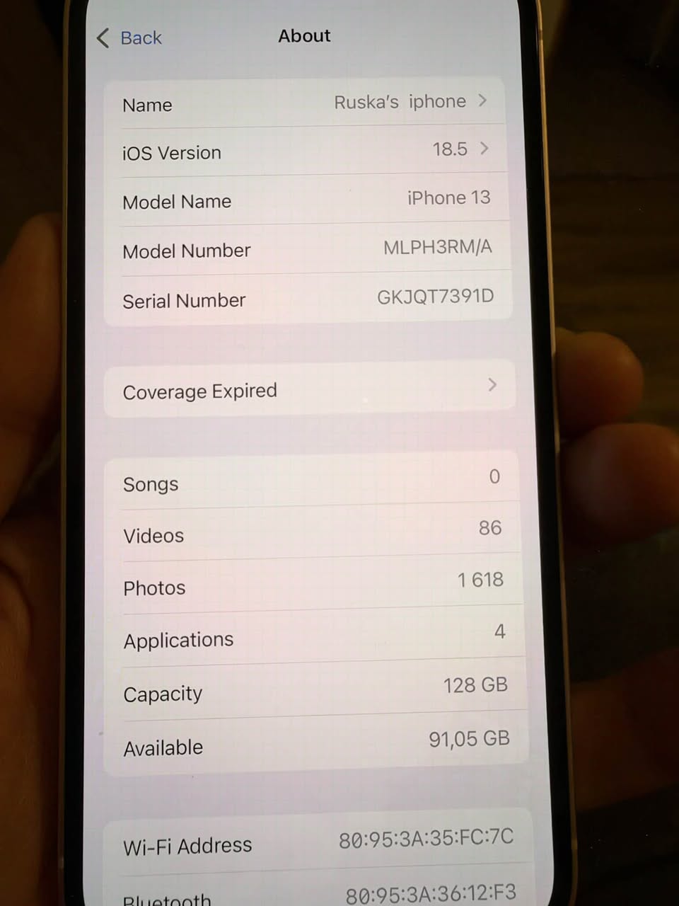 iPhone 13, 128GB
