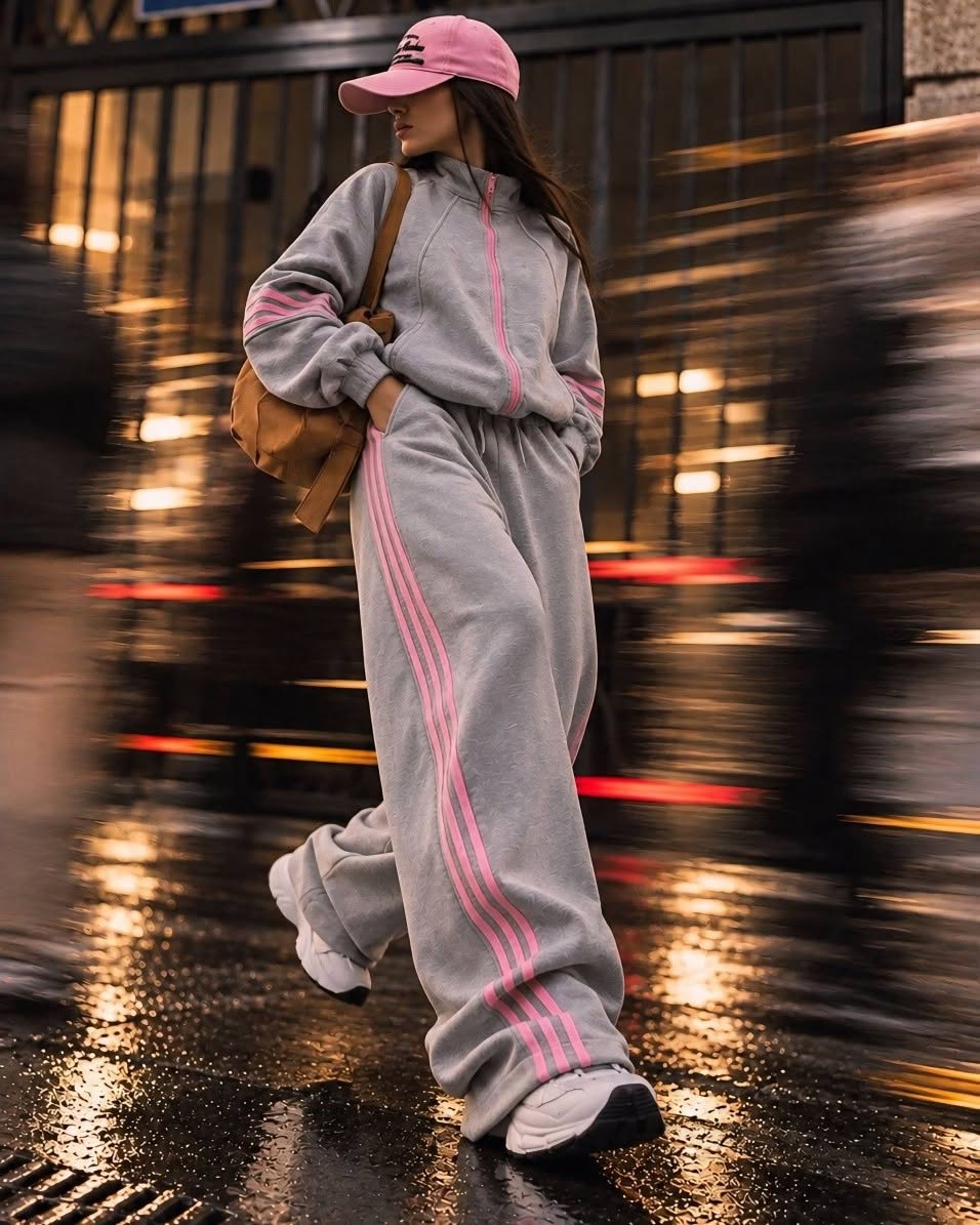 ✨ İdman və stil cütlüyü Oversize