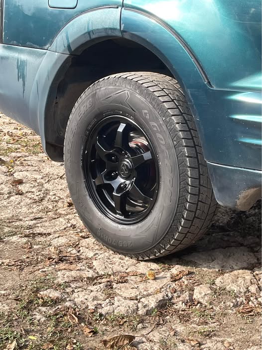 Pajero winter wheel set