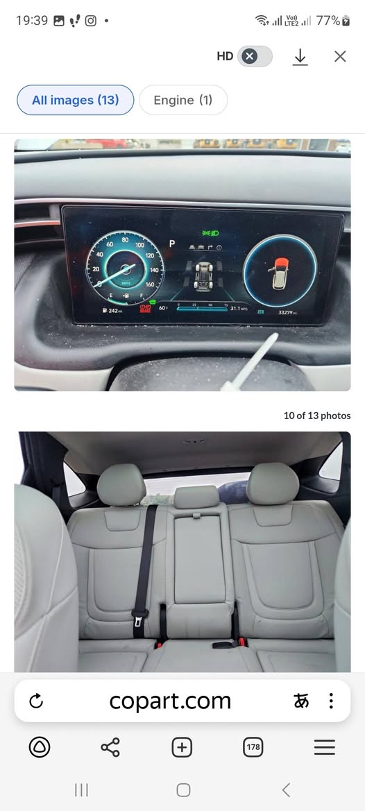 Տոյոտա Տուկսոն 2024 — 15500 լարի