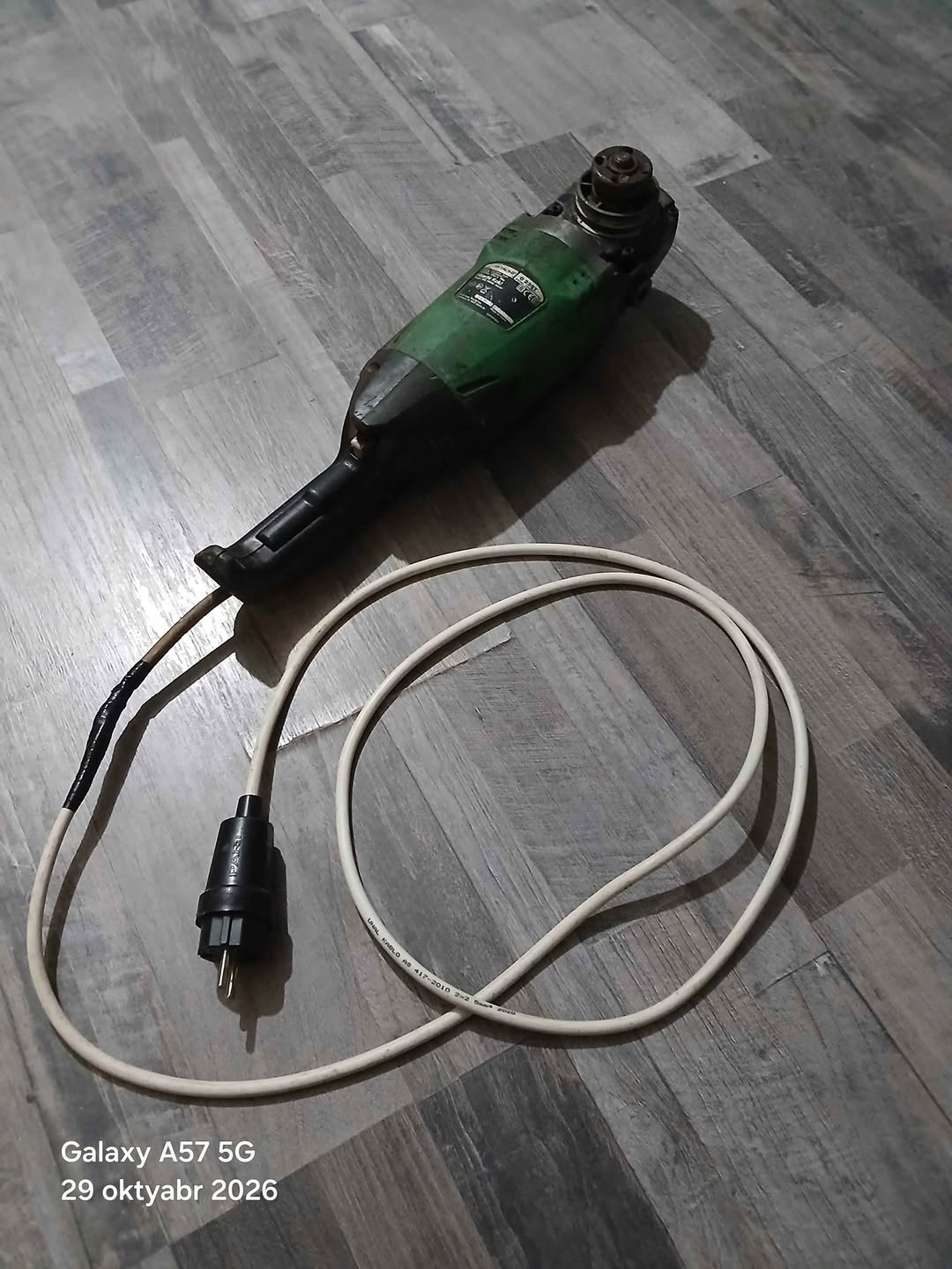 Hitachi elektrik aləti, işlək