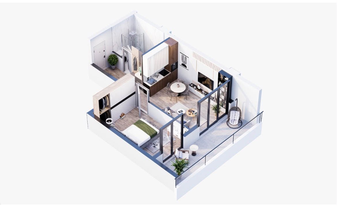 Продаётся квартира, Тбилиси — $96,000