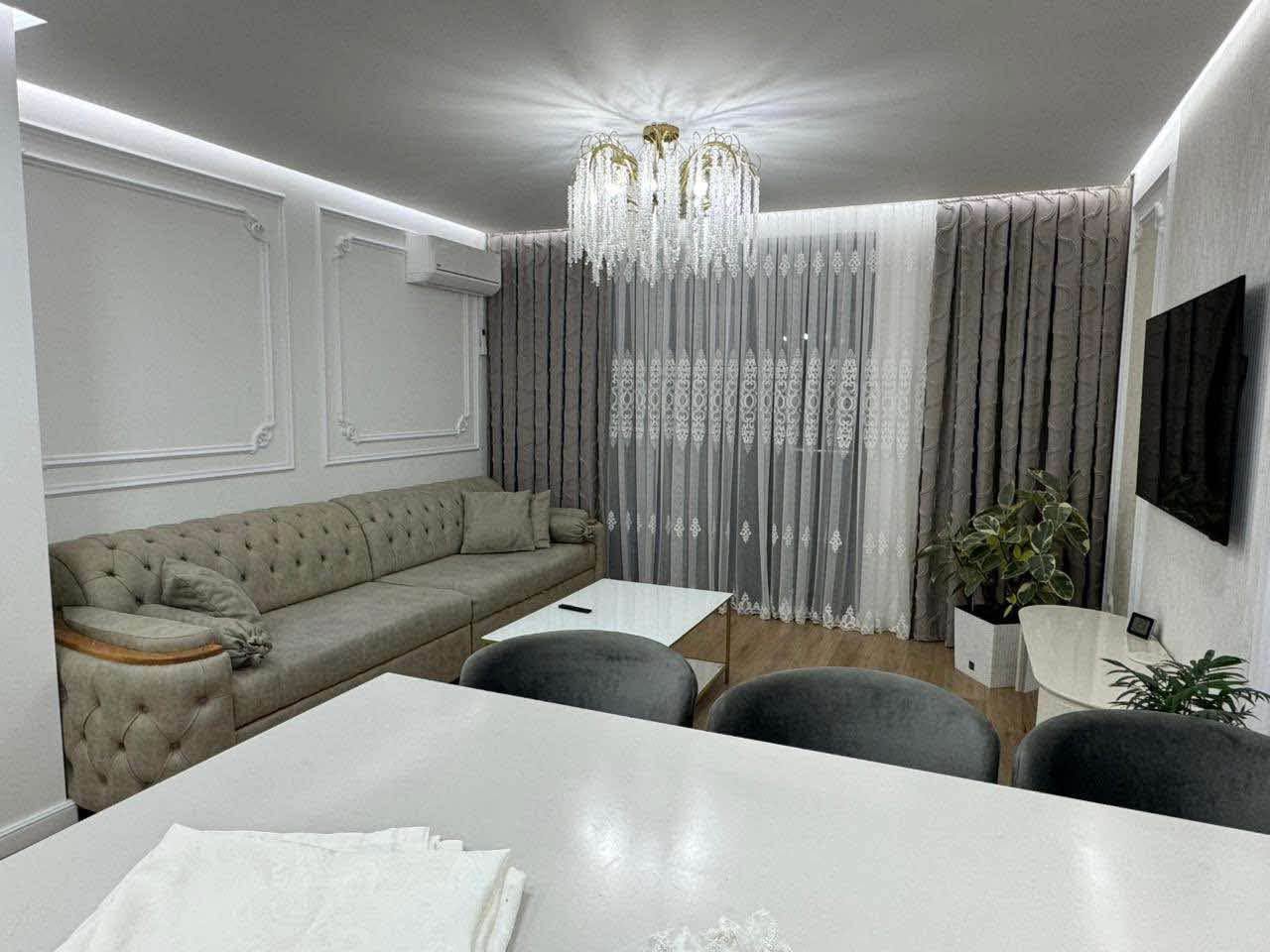 Batumi'de lüks 1 yatak odalı daire, 55 m²