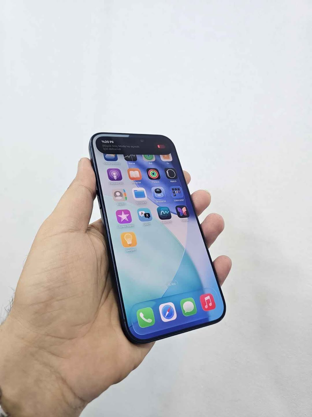 iPhone, batareya 92%, dəyişən hissə yoxdur