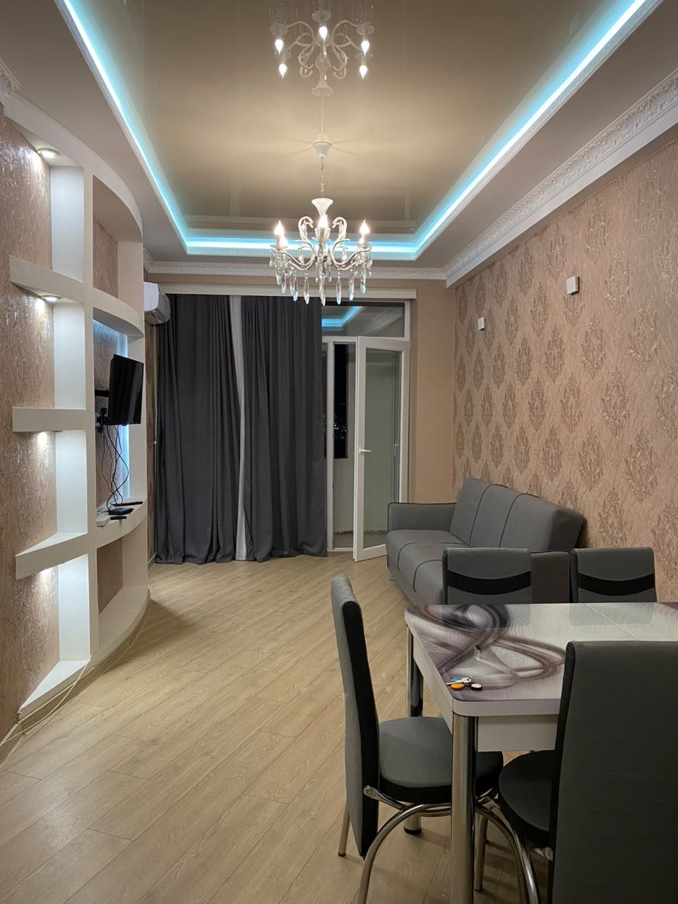 2 otaqlı mənzil kirayə, Tbilisi — $500