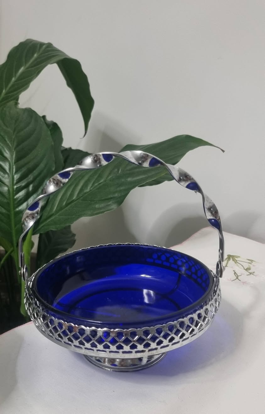 #Satılır✅ ️💙💙💙💙 Lot 378 vintage kobalt mavi