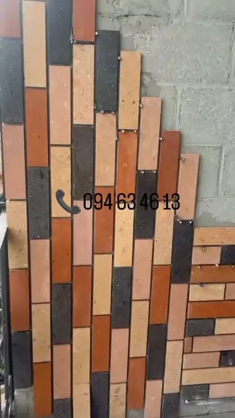 Decorative brick wall tiles