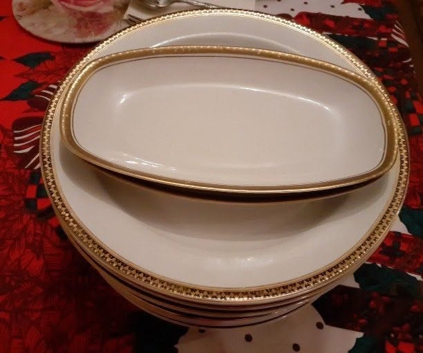New flat white plates in real life