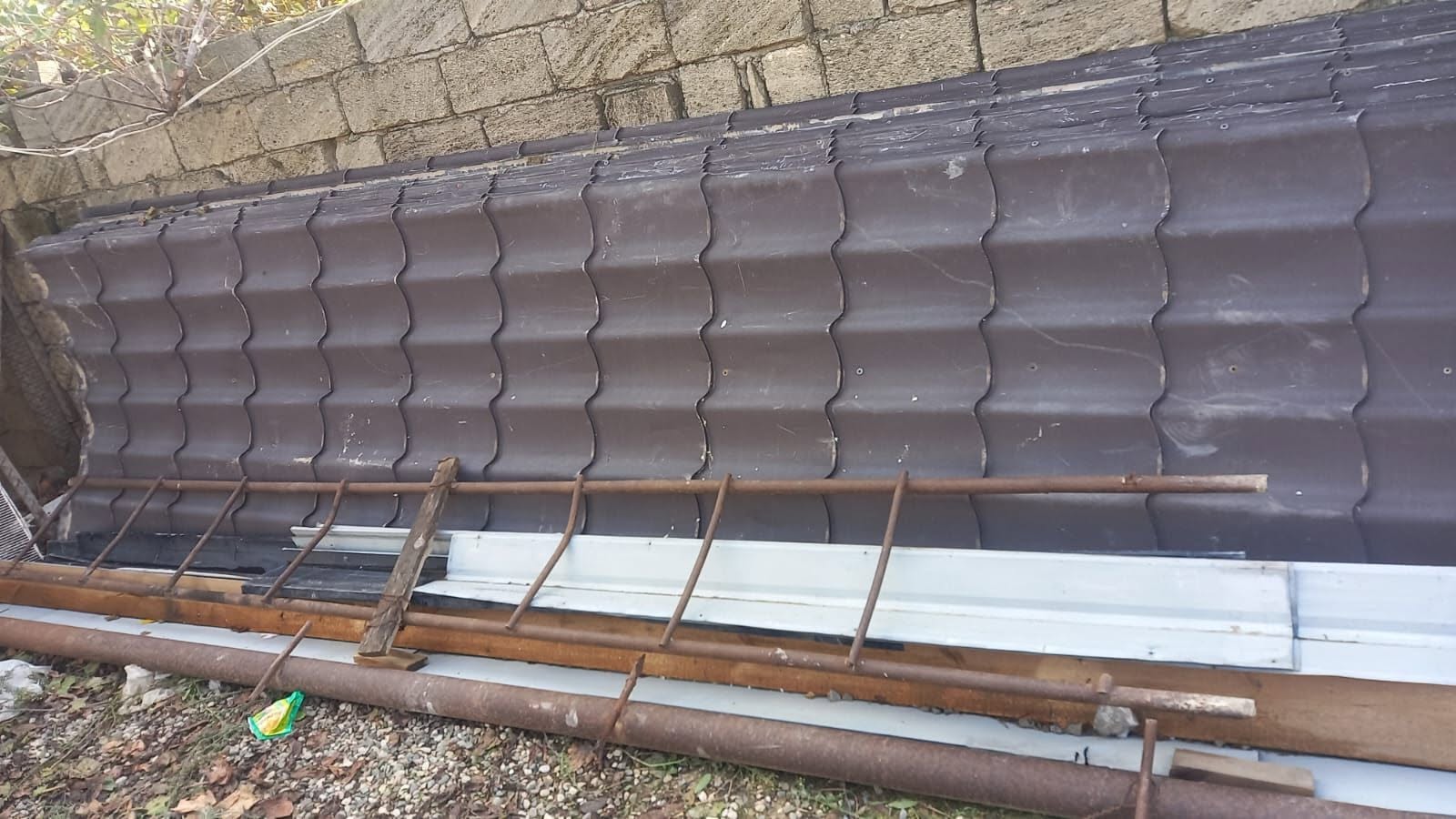 Çatı şiferi 17 adet 4 metre - 20₼